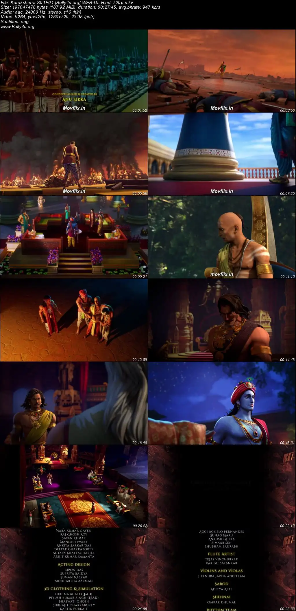 Kurukshetra 2025 WEB-DL Hindi S01 Complete Download 720p  480p