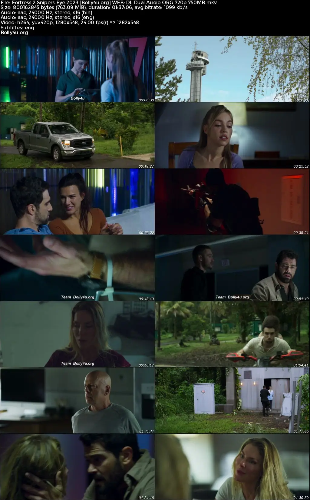 Fortress 2 Snipers Eye 2023 WEB-DL Hindi Dual Audio ORG Full Movie Download 1080p  720p  480p
