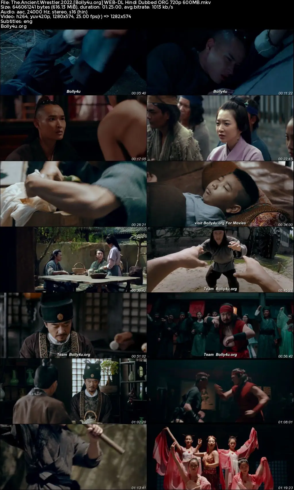 The Ancient Wrestler 2022 WEB-DL Hindi Dubbed ORG Full Movie Download 1080p  720p  480p