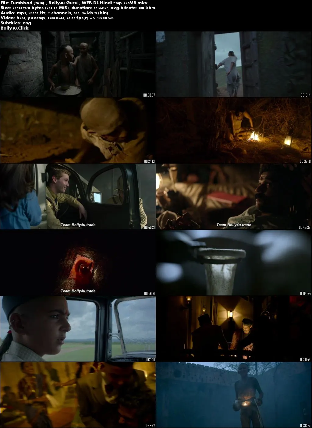 Tumbbad 2018 WEB-DL 300MB Hindi 480p Download