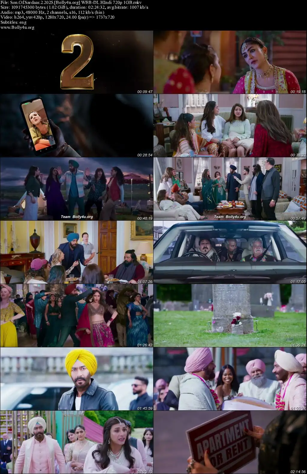 Son Of Sardaar 2 2025 WEB-DL Hindi Full Movie Download 1080p  720p  480p