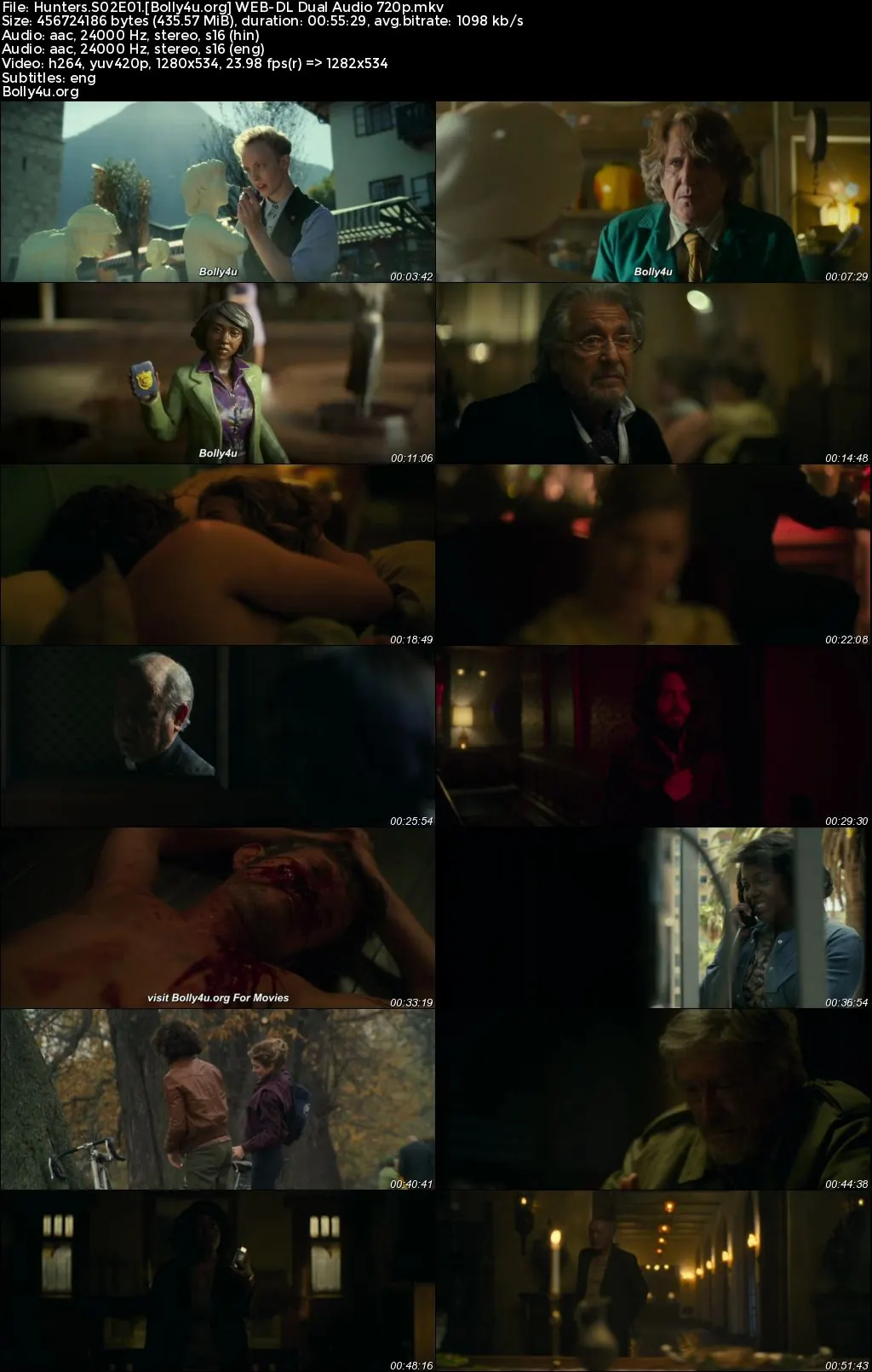 Hunters 2022 WEB-DL Hindi Dual Audio ORG S02 Complete Download 720p