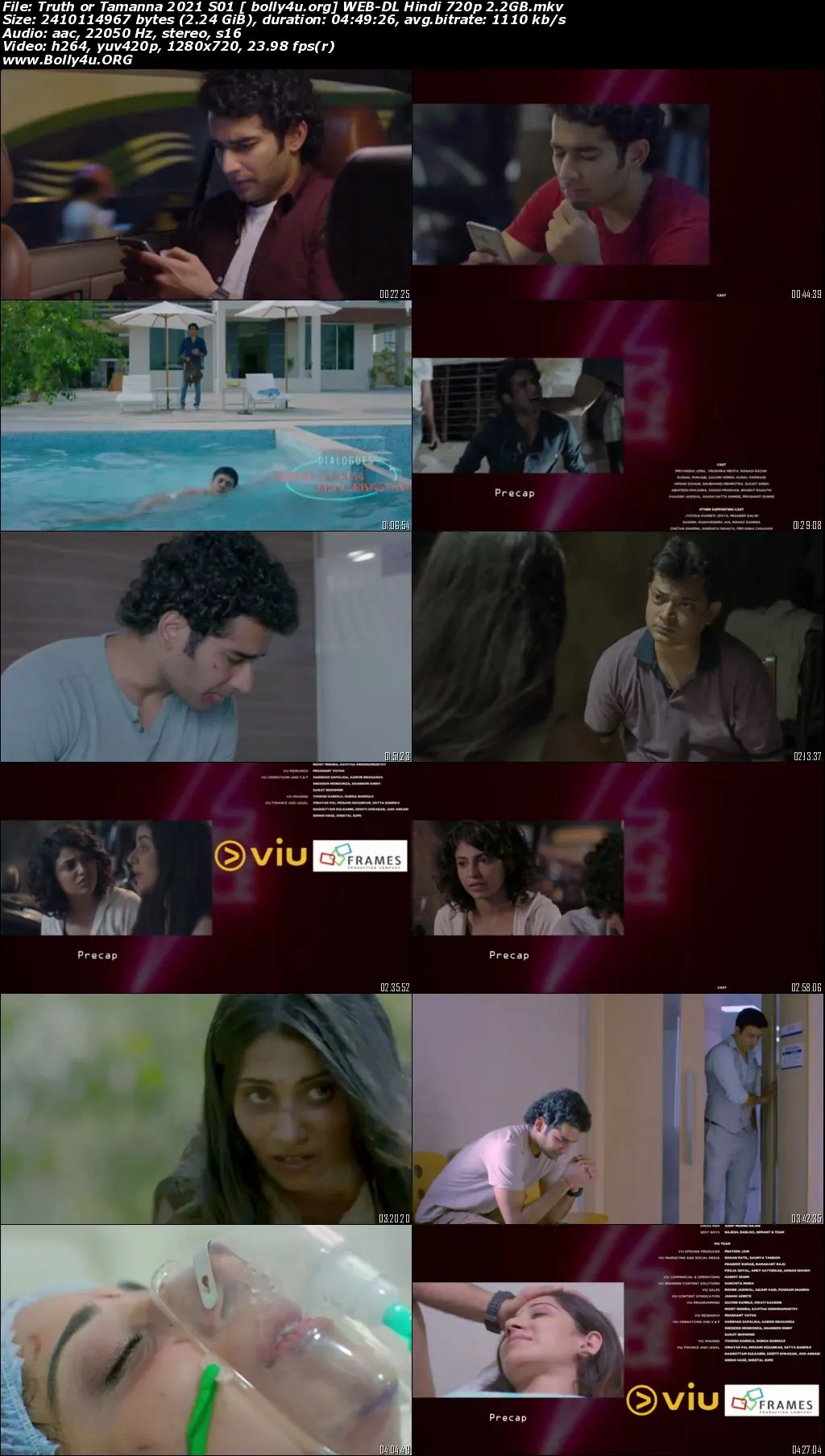 Truth or Tamanna 2021 WEB-DL 2.2Gb Hindi S01 Download 720p