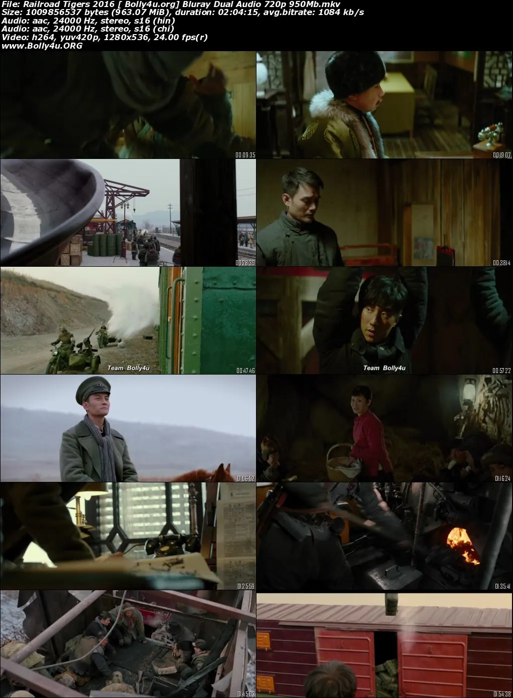 Railroad Tigers 2016 BluRay 950MB Hindi Dual Audio 720p Download