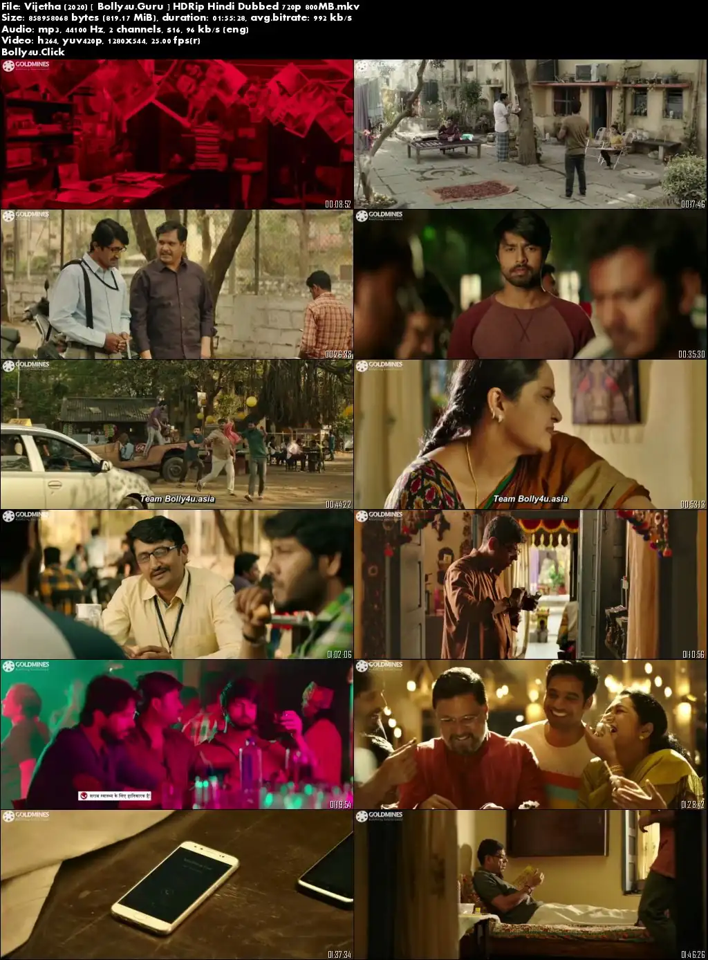 Vijetha 2020 HDRip 300Mb Hindi Dubbed 480p download