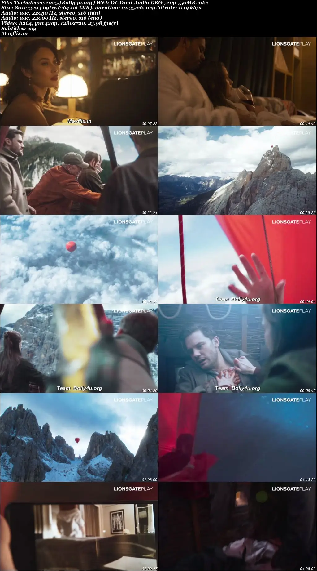 Turbulence 2025 WEB-DL Hindi Dual Audio ORG Full Movie Download 1080p  720p  480p