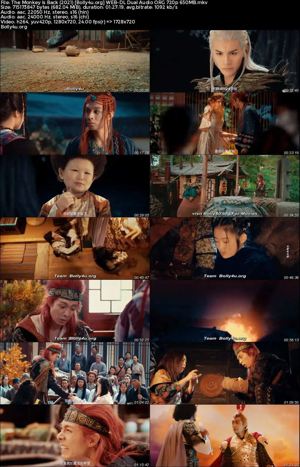 The Monkey Is Back 2021 WEB-DL Hindi Dual Audio ORG Full Movie Download 1080p  720p  480p
