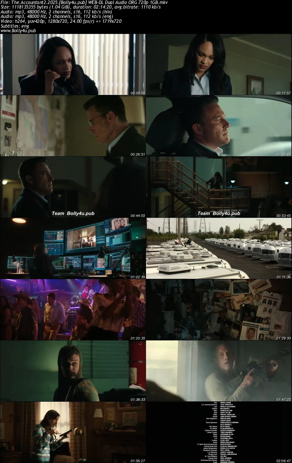 The Accountant 2 2025 WEB-DL Hindi Dual Audio ORG Full Movie Download 1080p  720p  480p