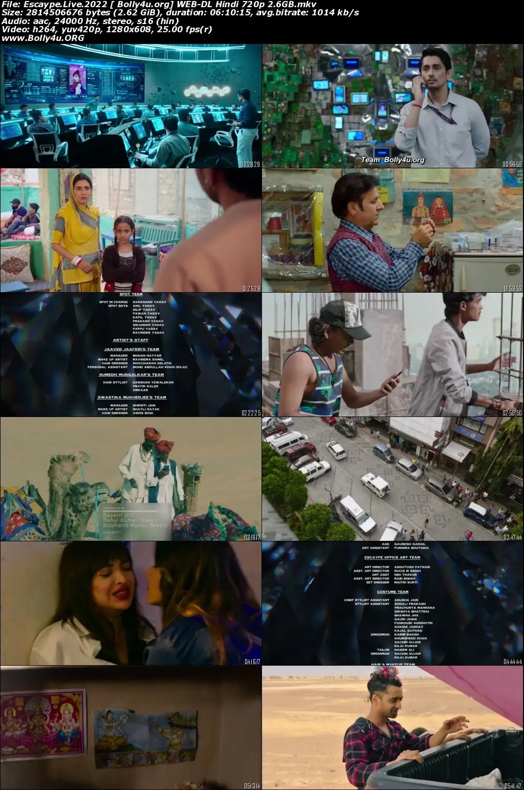 Escaype Live 2022 WEB-DL S01 Hindi Complete Download 720p  480p