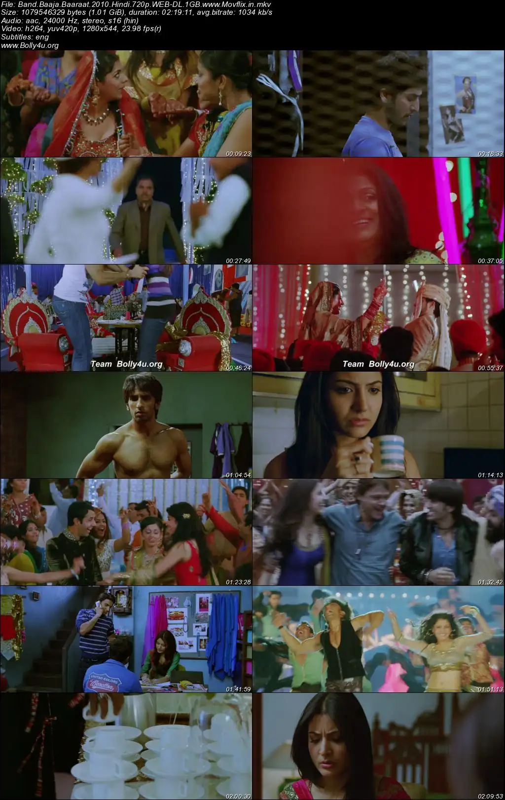 Band Baaja Baaraat 2010 WEB-DL Hindi Full Movie Download 1080p  720p  480p