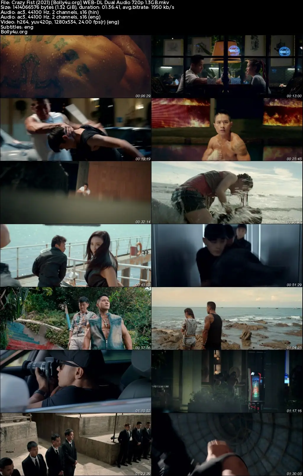 Crazy Fist 2021 WEB-DL Hindi Dual Audio Full Movie Download 720p  480p