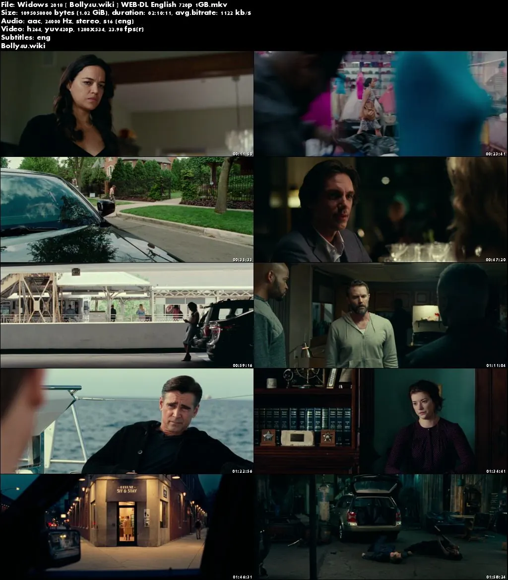 Widows 2018 WEB-DL 1GB Full English Movie Download 720p ESub