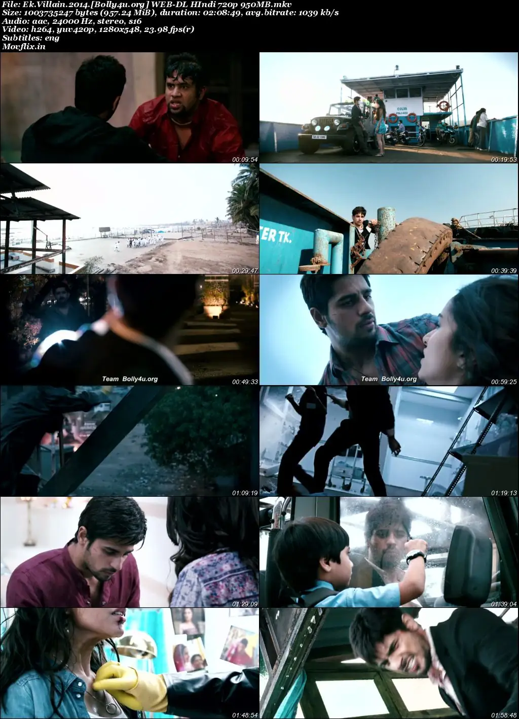 Ek Villain 2014 WEB-DL Hindi Full Movie Download 1080p  720p  480p