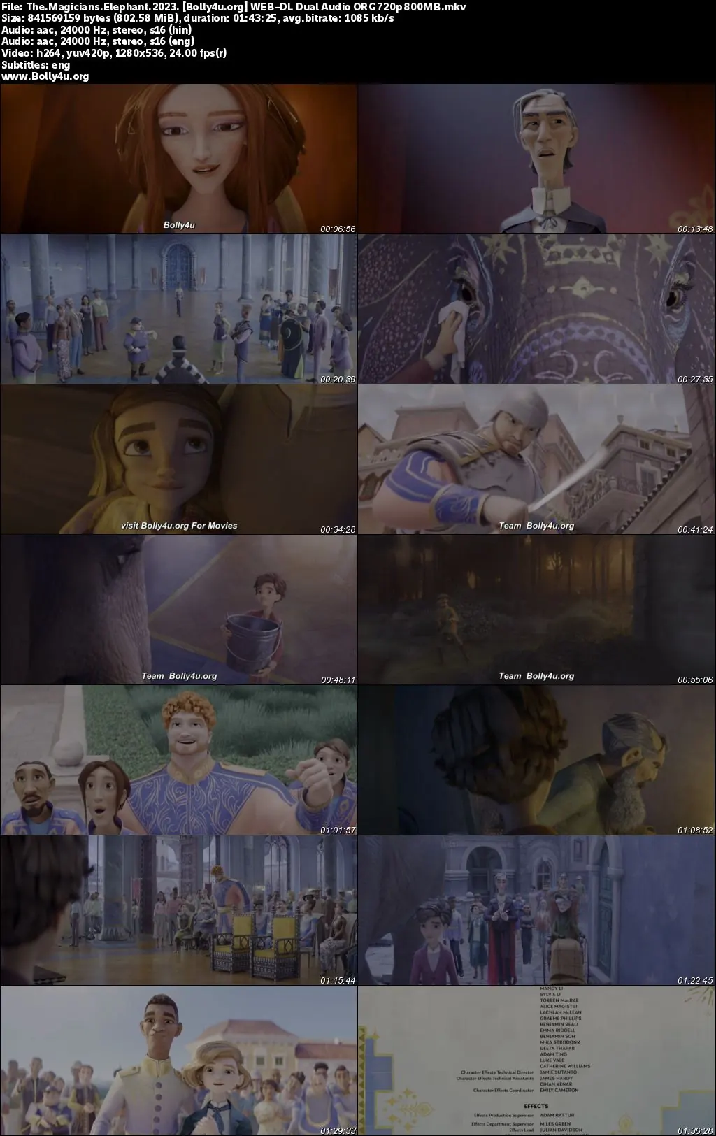 The Magicians Elephant 2023 WEB-DL Hindi Dual Audio ORG Full Movie Download 1080p  720p  480p