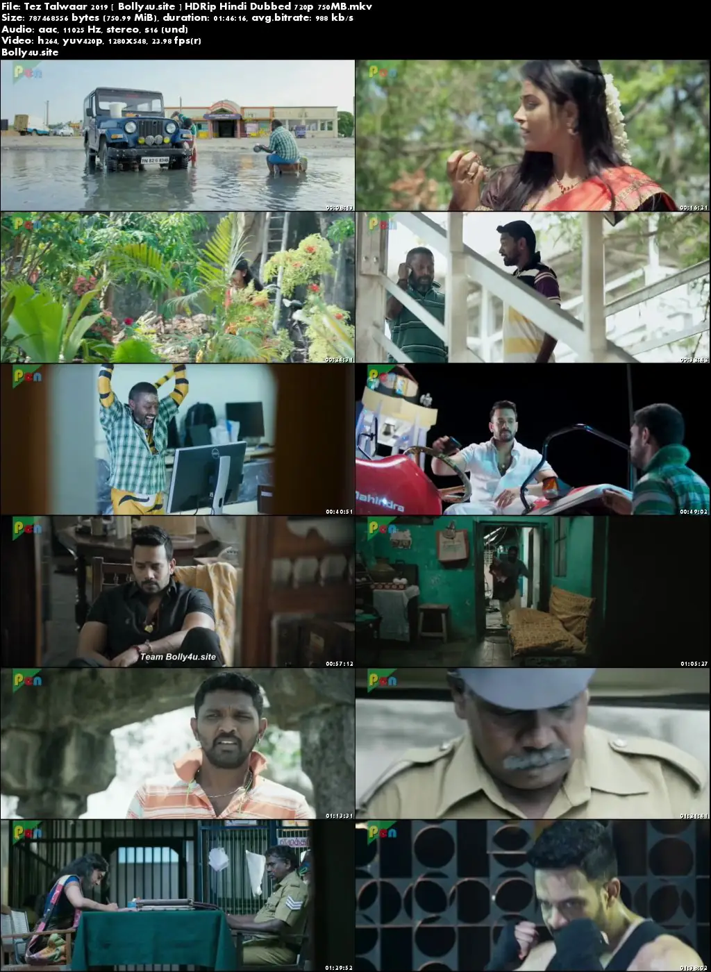 Tez Talwaar 2019 HDRip 750MB Hindi Dubbed 720p Download