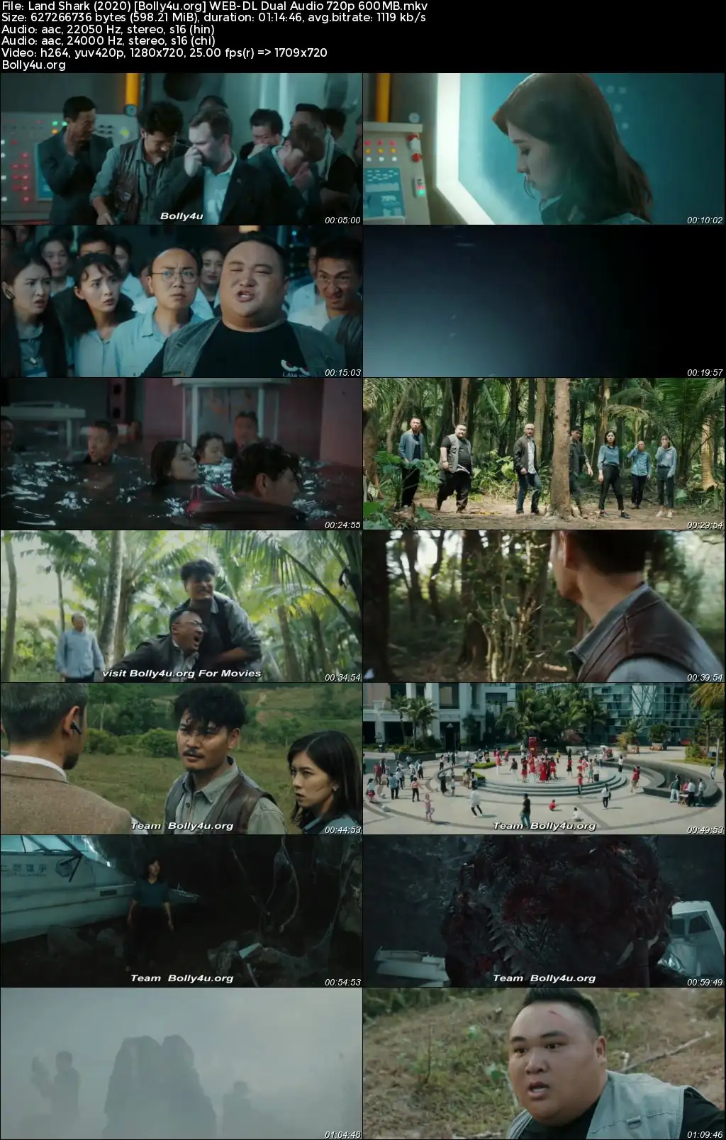 Land Shark 2020 WEB-DL Hindi Dual Audio Full Movie Download 1080p  720p  480p
