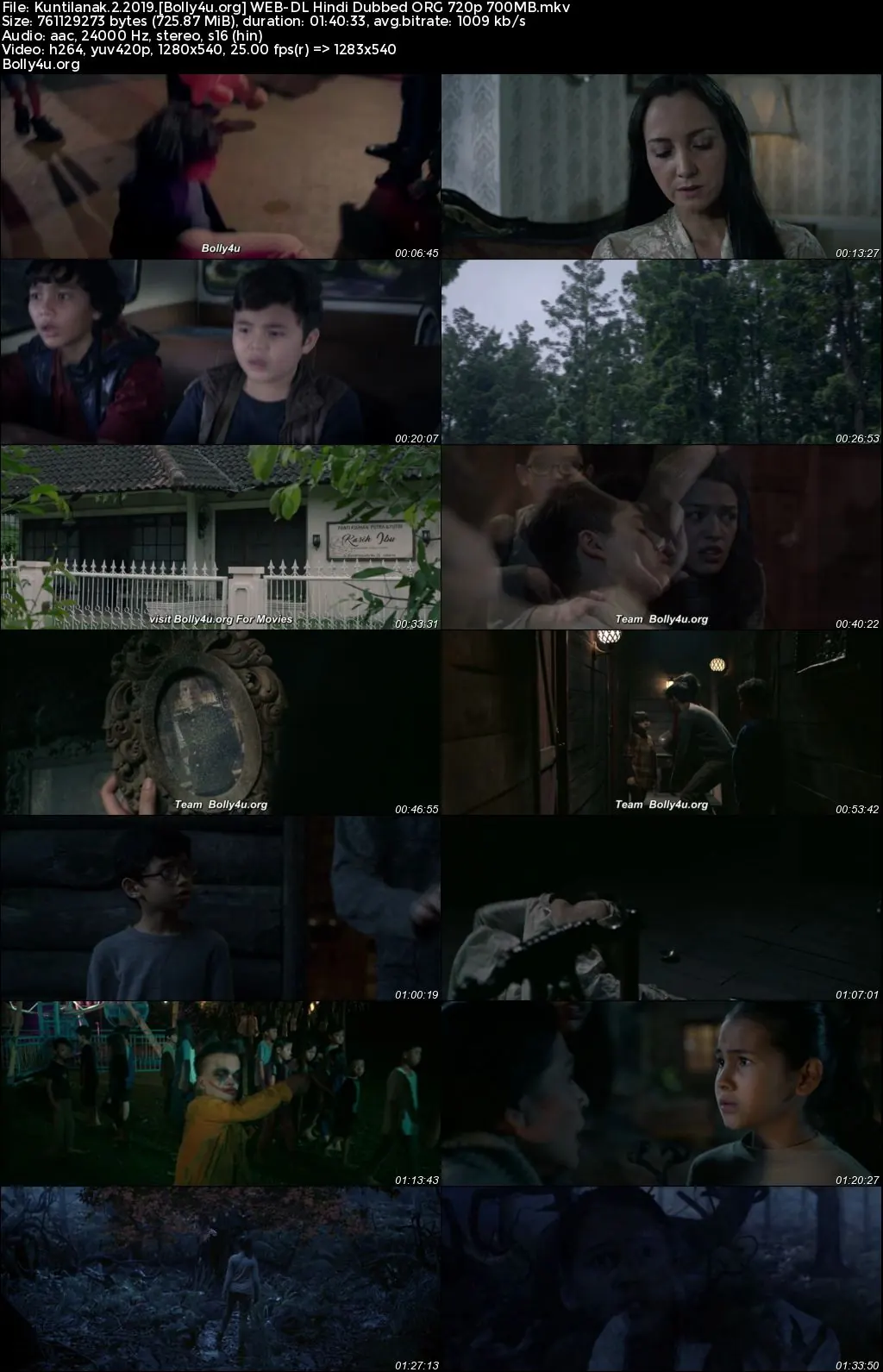 Kuntilanak 2 2019 WEB-DL Hindi Dubbed ORG Full Movie Download 1080p  720p  480p