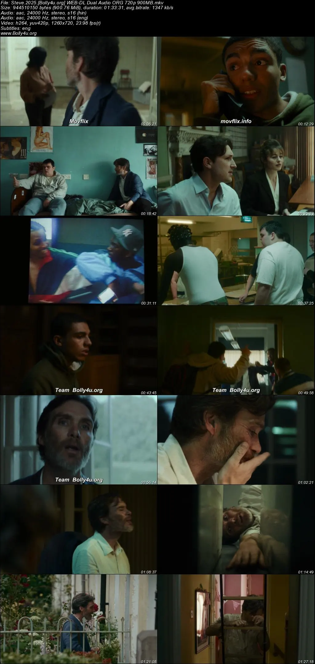 Steve 2025 WEB-DL Hindi Dual Audio ORG Full Movie Download 1080p  720p  480p