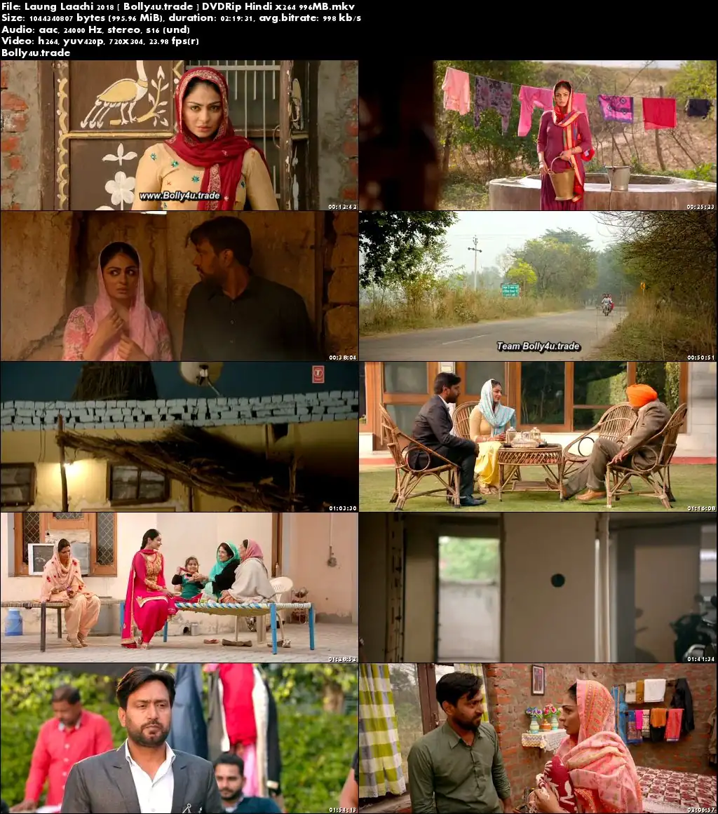 Laung Laachi 2018 DVDRip 950MB Full Hindi Movie Download x264