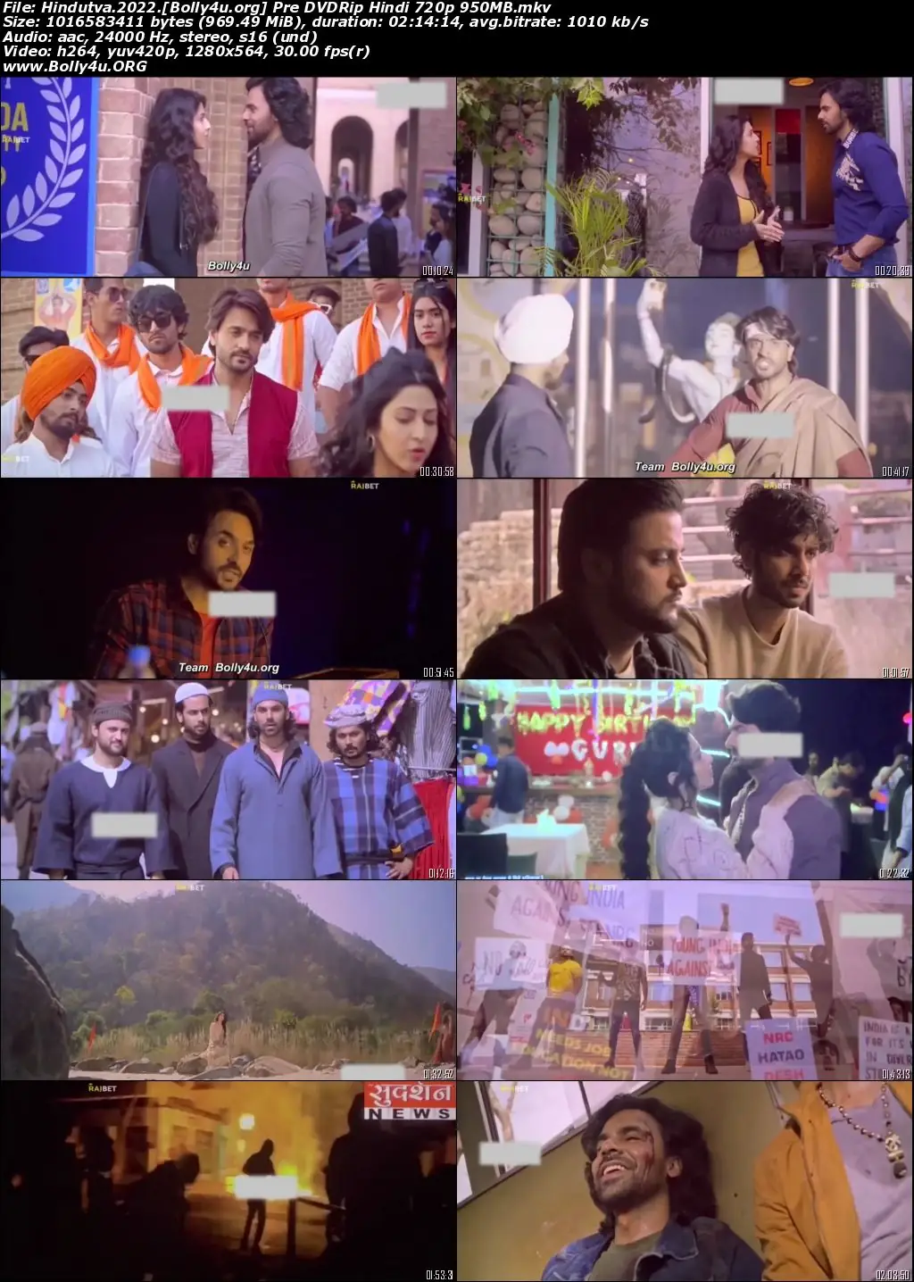 Hindutva 2022 Pre DVDRip Hindi Full Movie Download 1080p  720p  480p