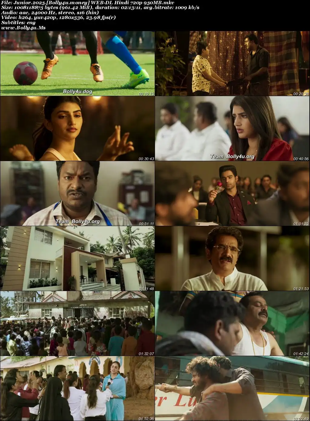 Junior 2025 WEB-DL Hindi Dubbed ORG Full Movie Download 1080p  720p  480p