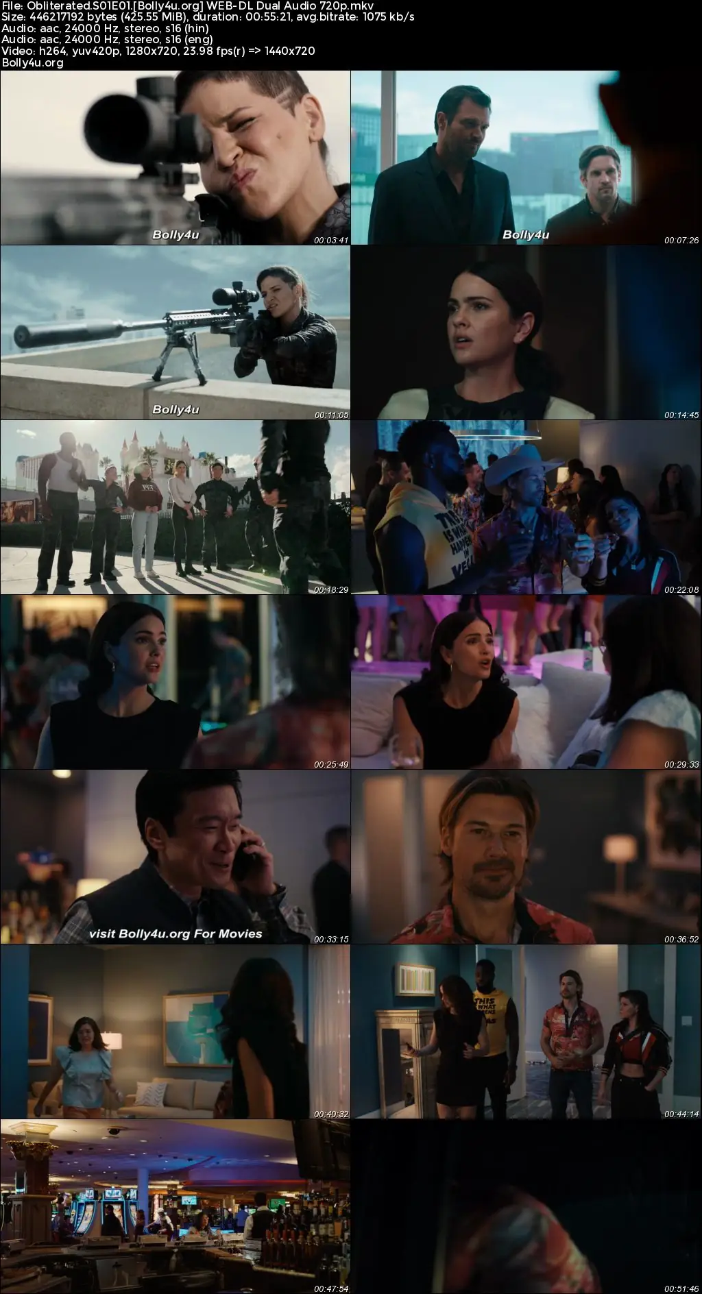 Obliterated 2023 WEB-DL Hindi Dual Audio ORG S01 Complete Download 720p  480p