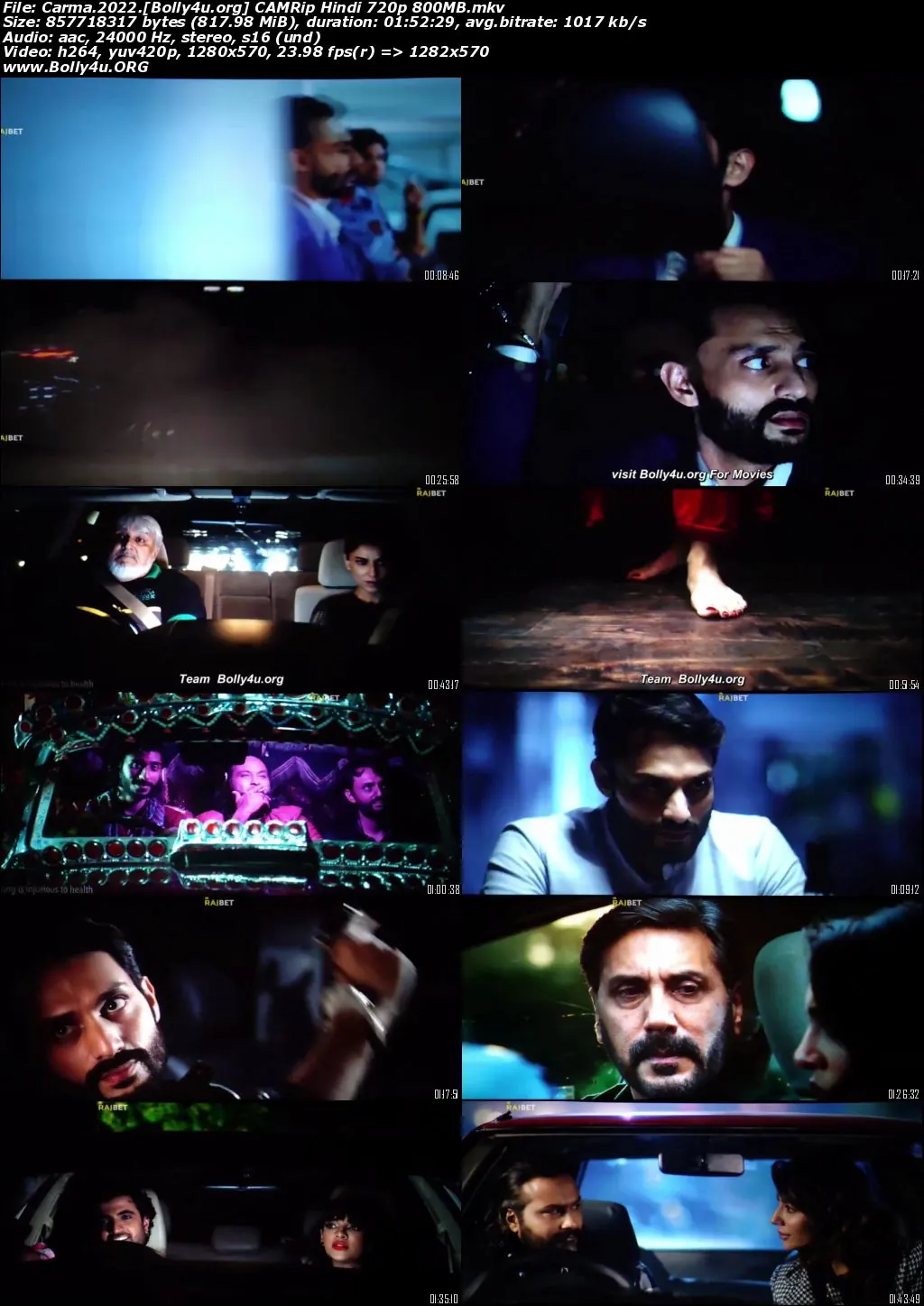 Carma 2022 CAMRip Urdu Full Movie Download 720p  480p