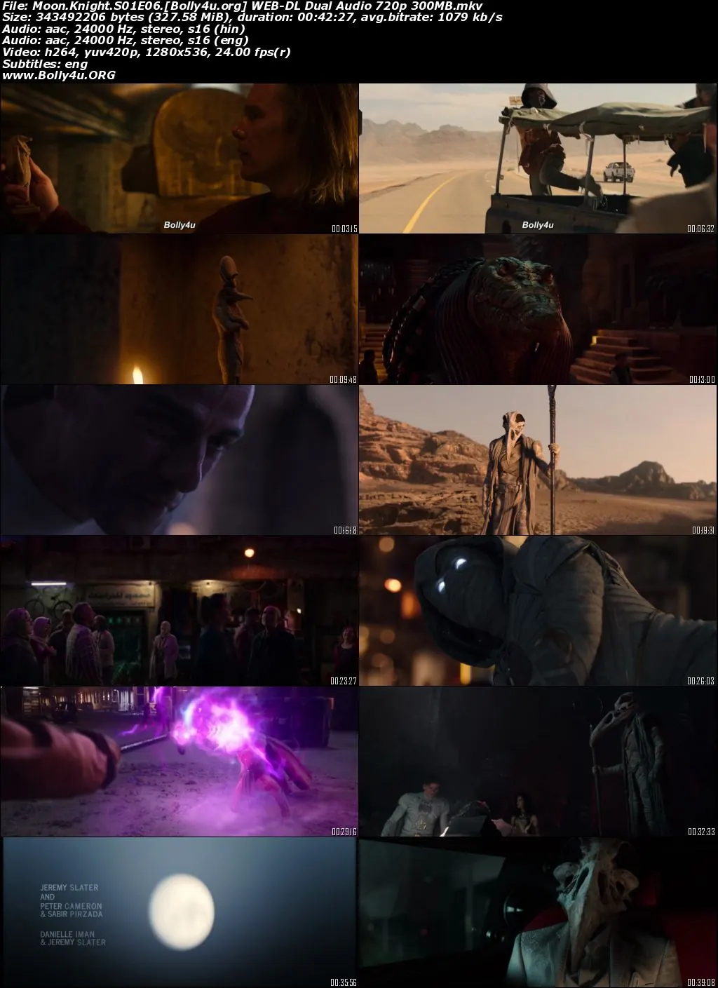 Moon Knight 2022 WEB-DL Hindi Dual Audio S01 Download 720p