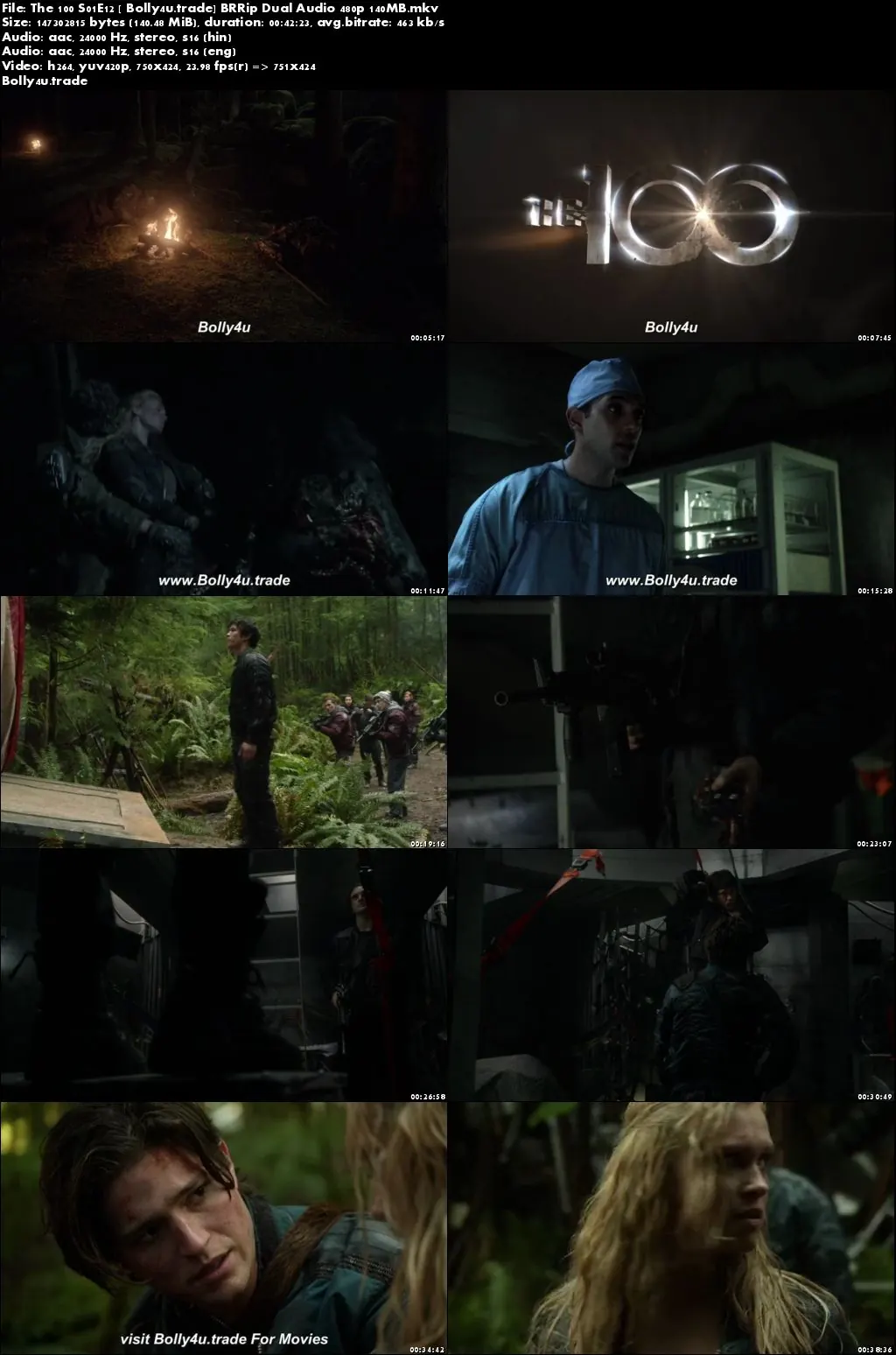 The 100 S01E12 BRRip 140Mb Hindi Dual Audio 480p Download The 100 S01E12 BRRip 140Mb Hindi Dual Audio 480p Download