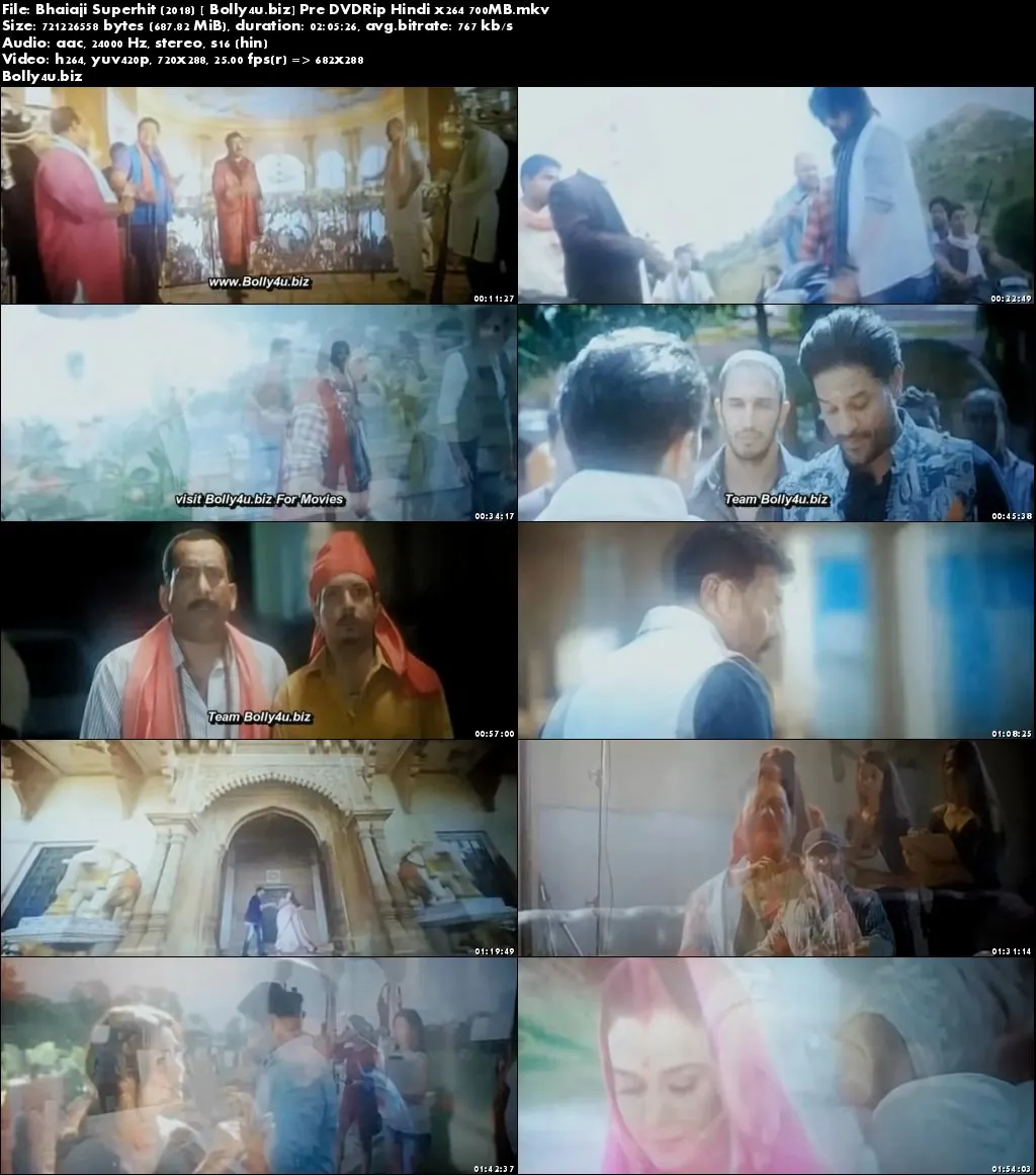 Bhaiaji Superhit 2018 Pre DVDRip 300Mb Full Hindi Movie Download 480p