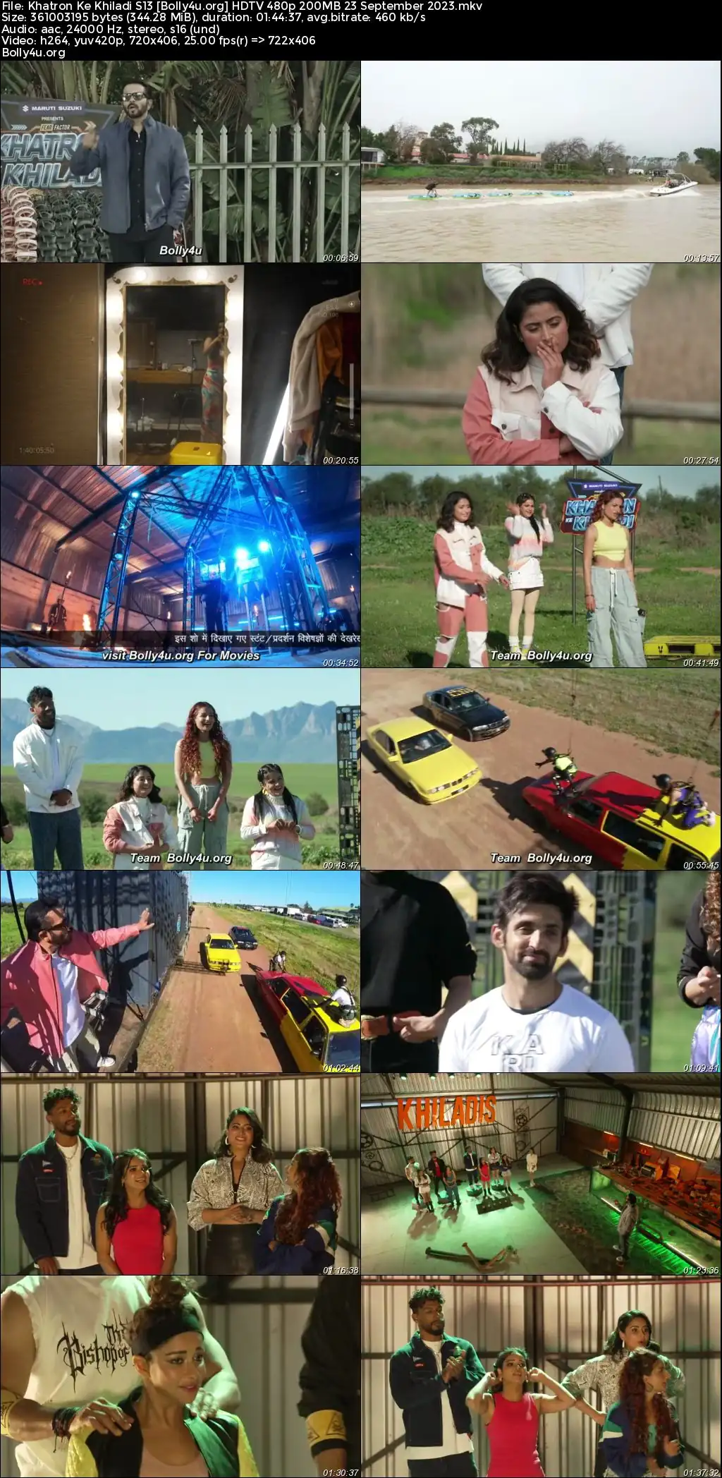 Khatron Ke Khiladi S13 HDTV 480p 350MB 23 September 2023 Download