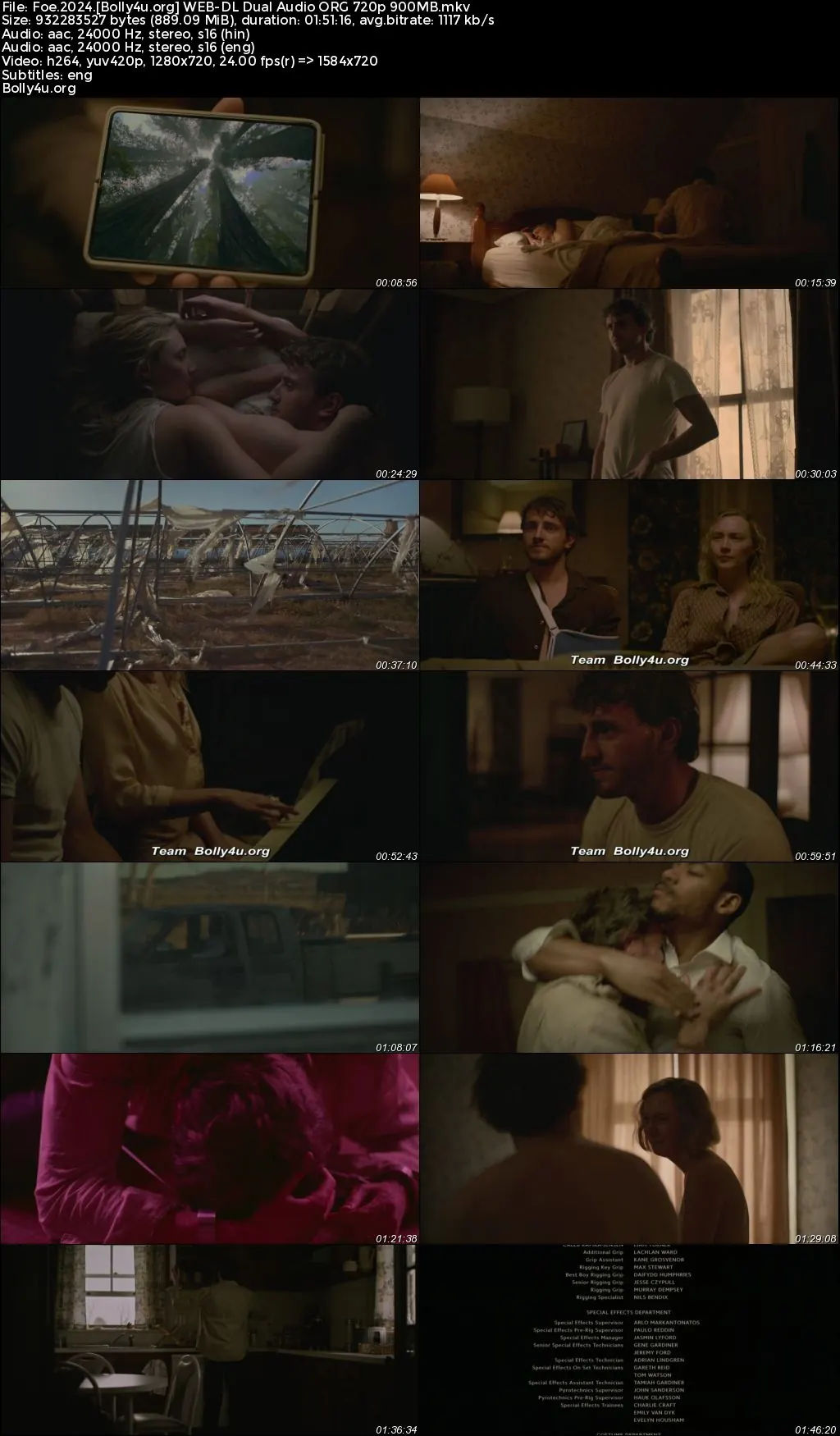 Foe 2024 WEB-DL Hindi Dual Audio ORG Full Movie Download 1080p  720p  480p