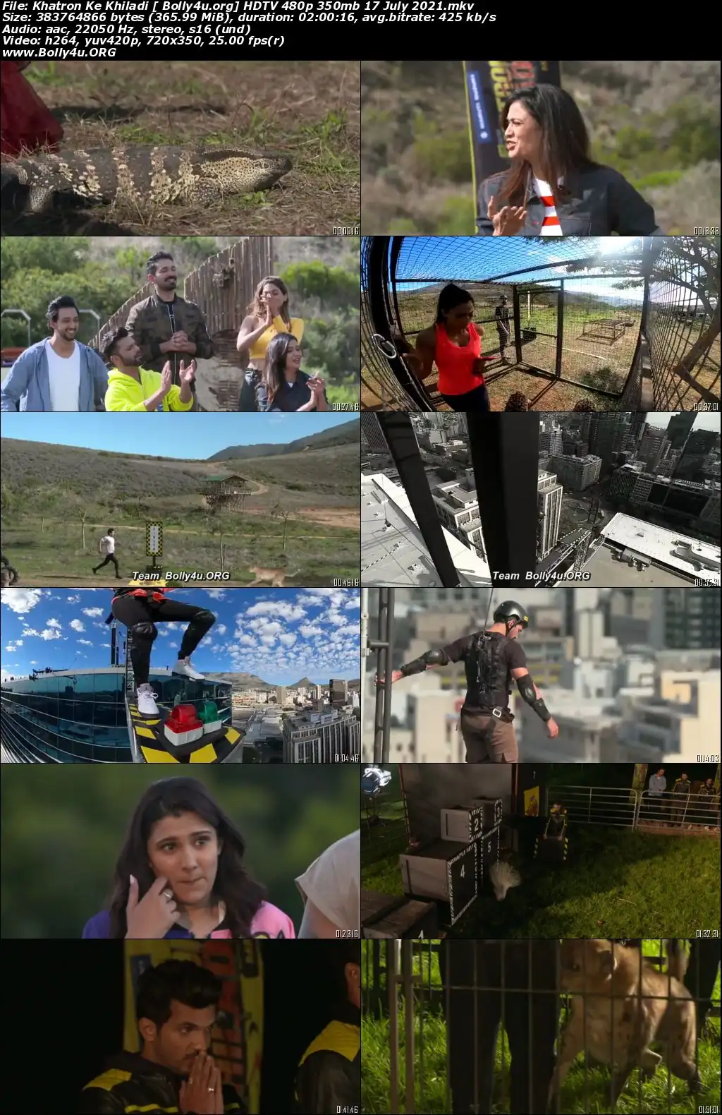 Khatron Ke Khiladi HDTV 480p 350mb 17 July 2021 Download