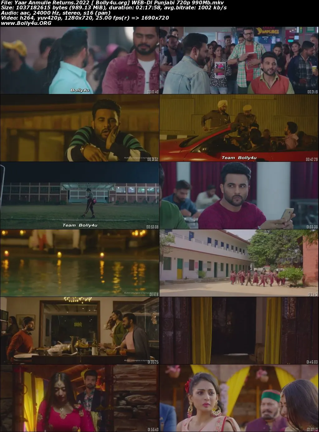 Yaar Anmulle Returns 2022 WEB-DL Punjabi Movie Download 720p  480p