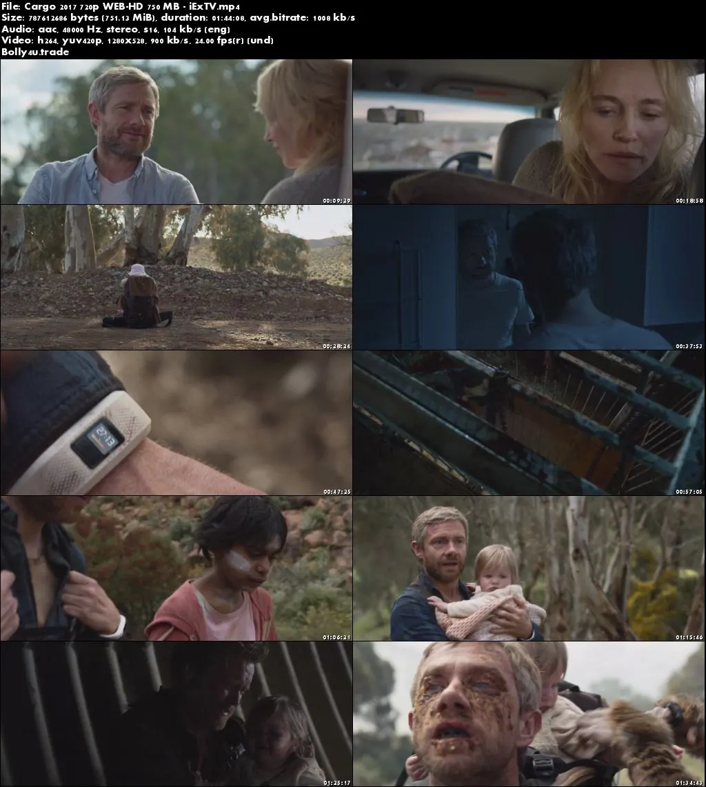 Cargo 2017 WEB-DL 300Mb English 480p ESub Download