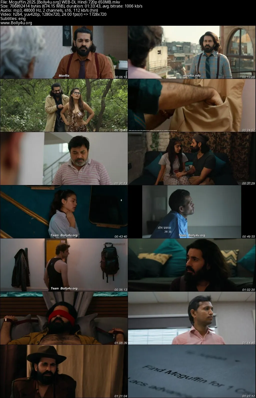 Mcguffin 2025 WEB-DL Hindi Full Movie Download 1080p  720p  480p