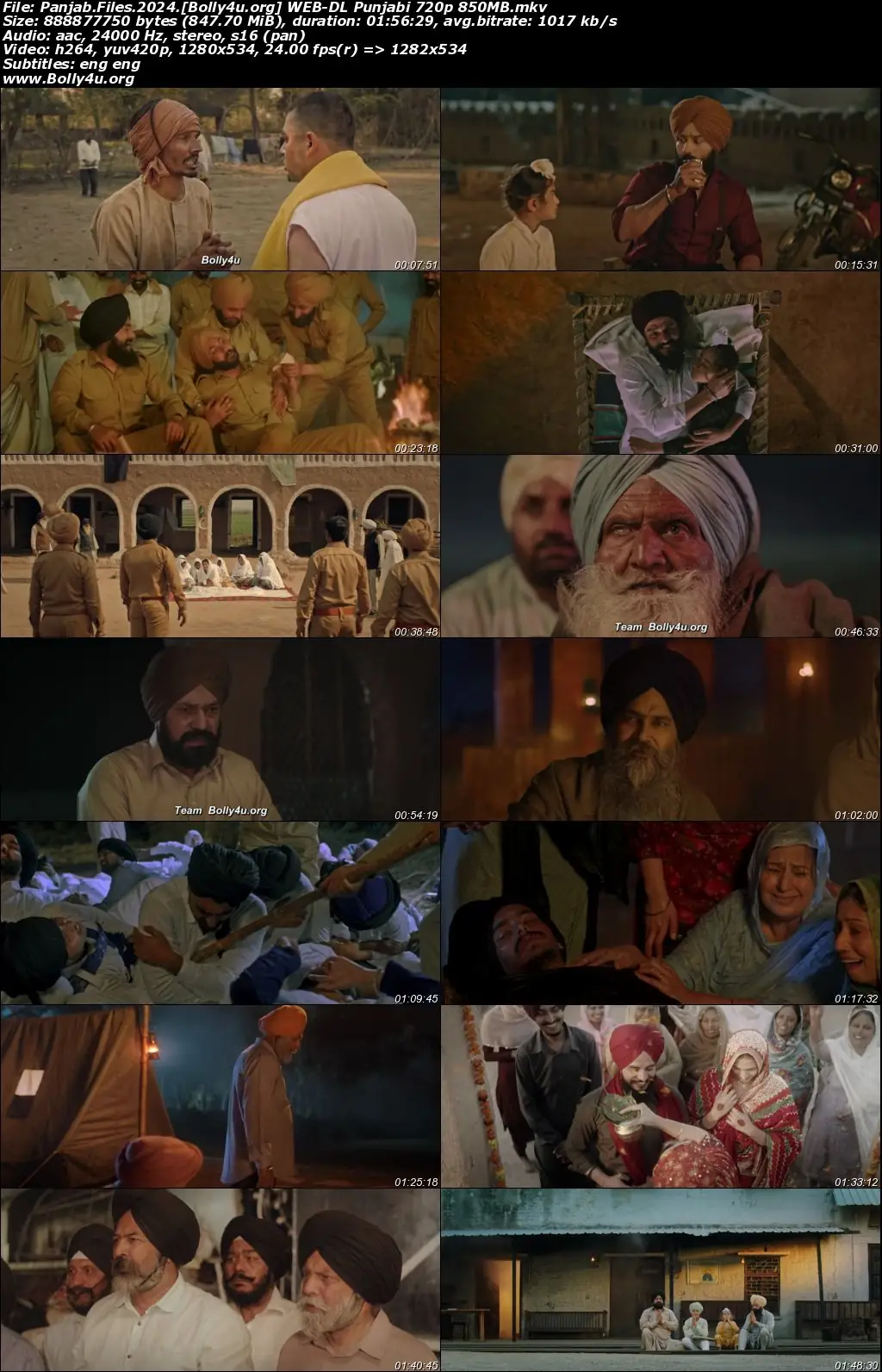 Panjab Files 2024 WEB-DL Punjabi Full Movie Download 1080p  720p  480p