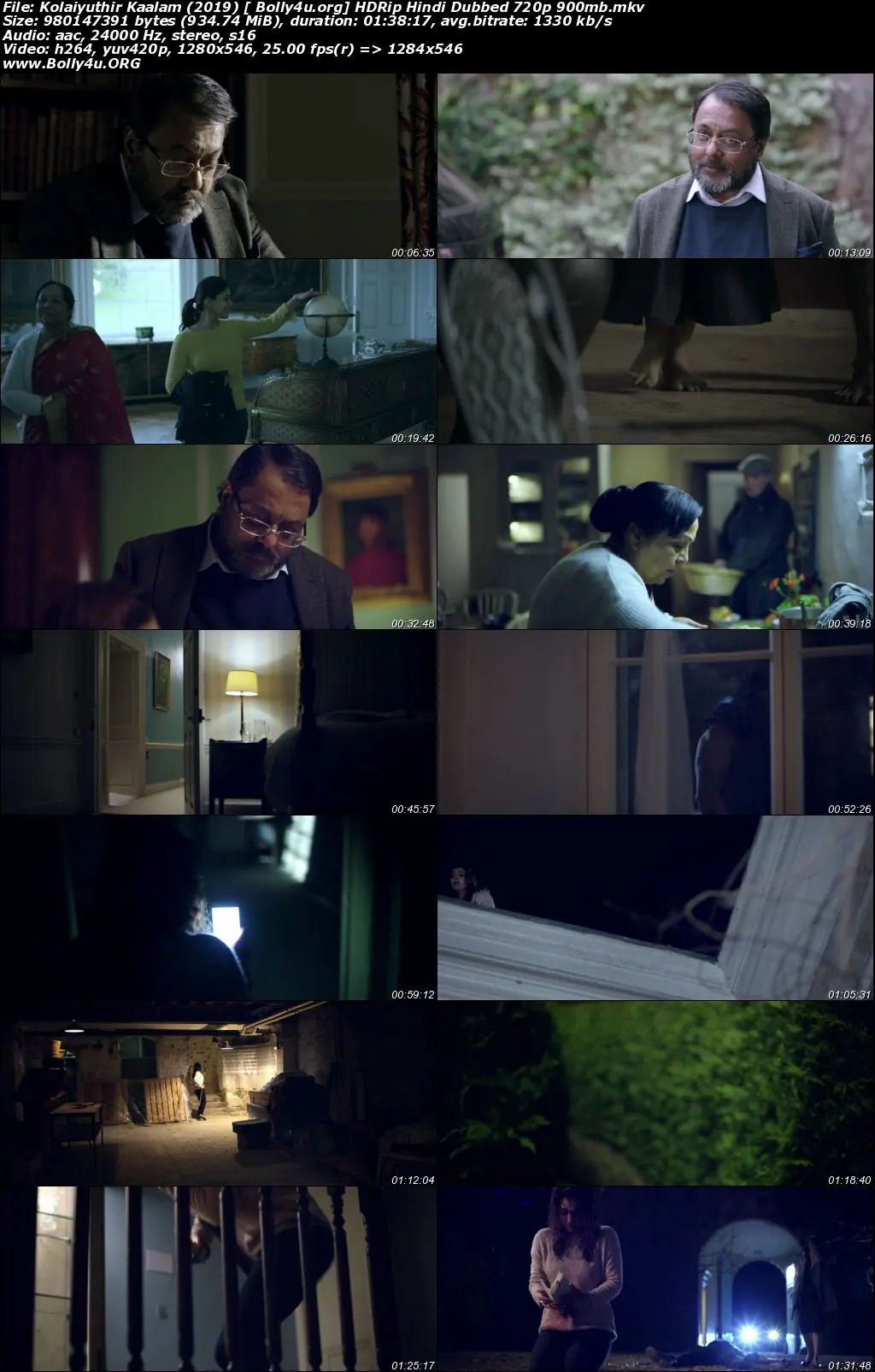 Kolaiyuthir Kaalam 2019 HDRip 300Mb Hindi Dubbed 480p Download