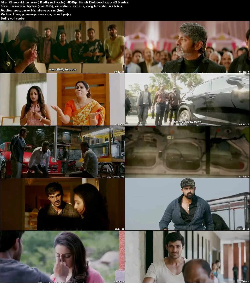 Khoonkhar 2018 HDRip 400MB Full Hindi Dubbed Movie Download 480p