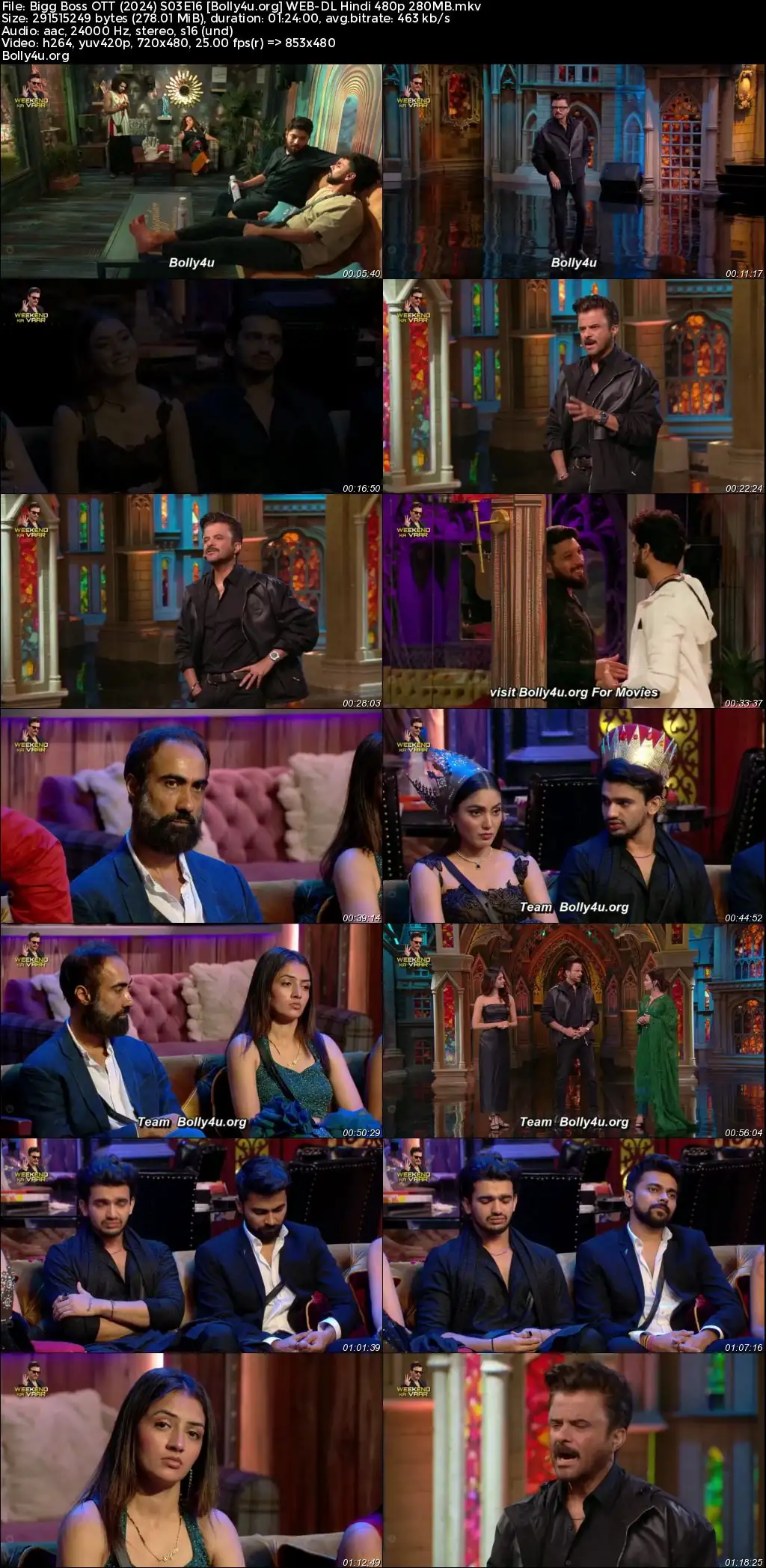Bigg Boss OTT 2024 WEB-DL Hindi S03E16 720p 480p Download