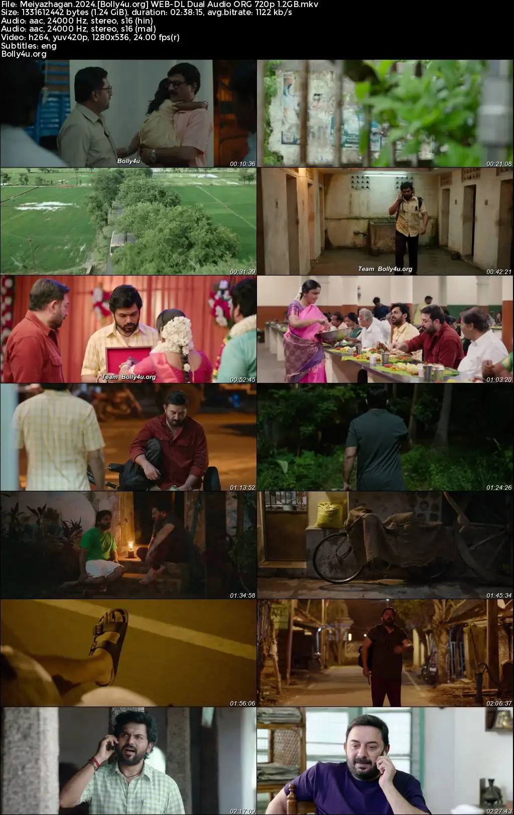 Meiyazhagan 2024 WEB-DL UNCUT Hindi Dual Audio ORG Full Movie Download 1080p  720p  480p