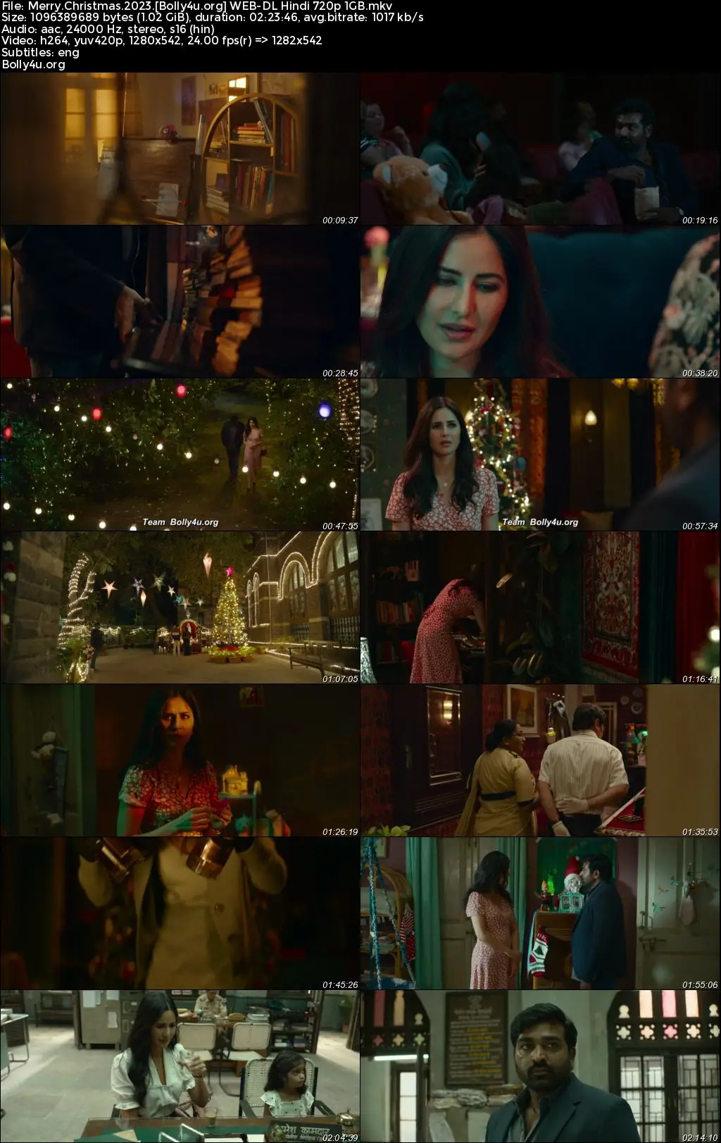 Merry Christmas 2024 WEB-DL Hindi Full Movie Download 1080p  720p  480p