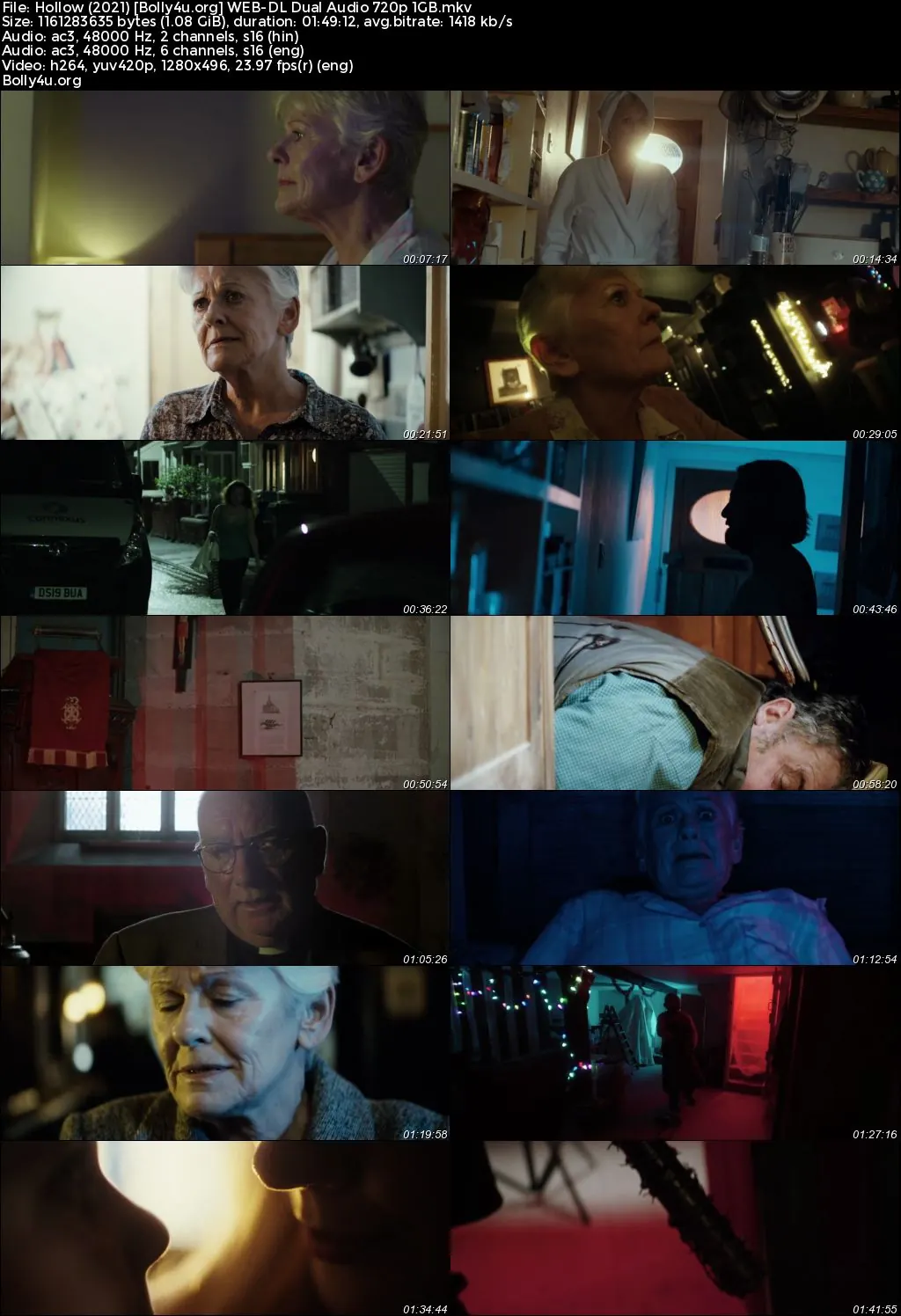 Hollow 2021 WEB-DL Hindi Dual Audio Full Movie Download 720p  480p