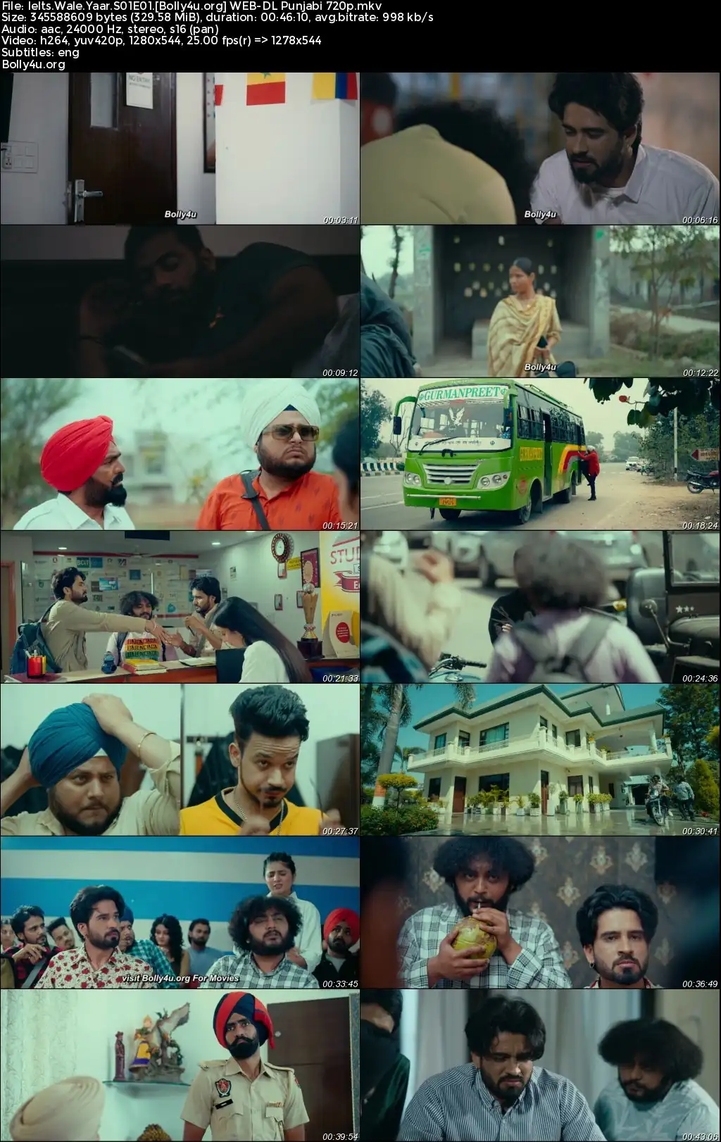 IELTS Wale Yaar 2024 WEB-DL Punjabi S01 Complete Download 720p  480p