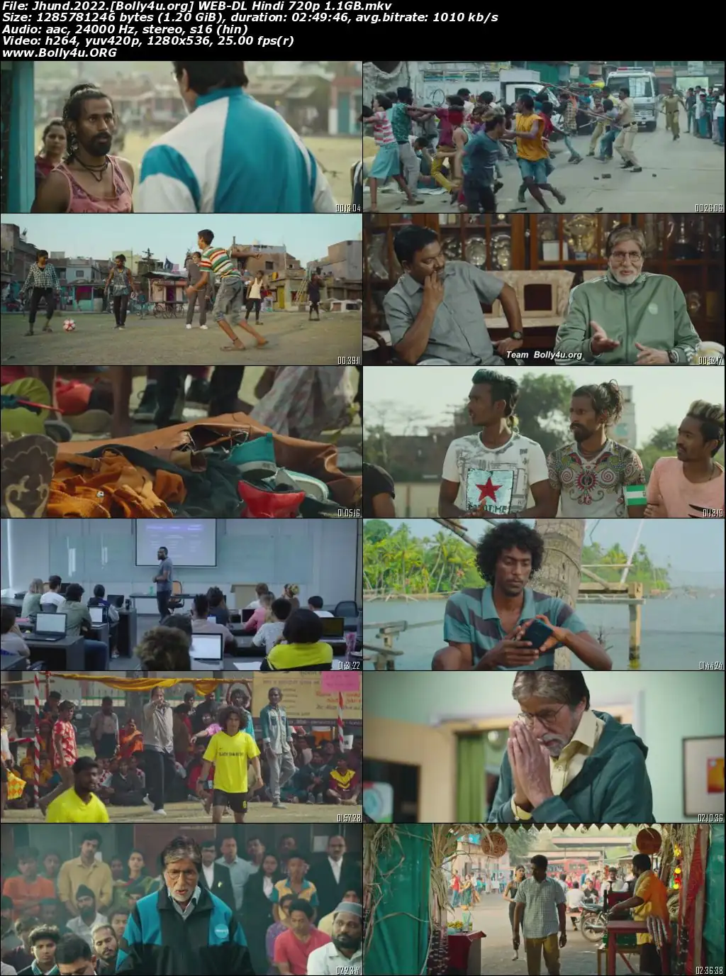 Jhund 2022 WEB-DL Hindi Movie 720p 480p Download
