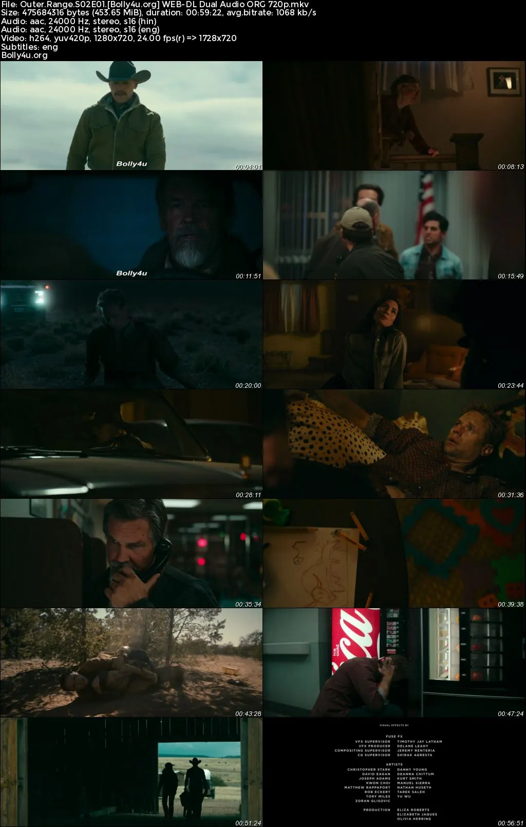 Outer Range 2024 WEB-DL Hindi Dual Audio ORG S02 Complete Download 720p  480p