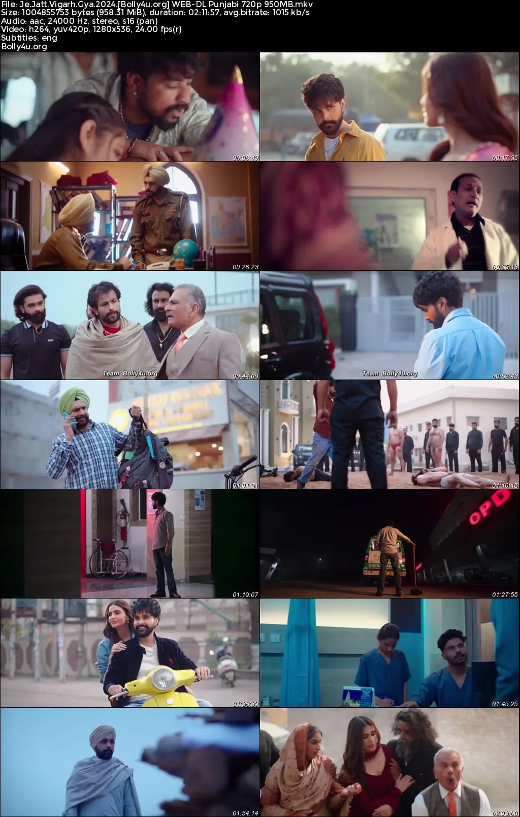 Je Jatt Vigarh Gya 2024 WEB-DL Punjabi Full Movie Download 1080p  720p  480p
