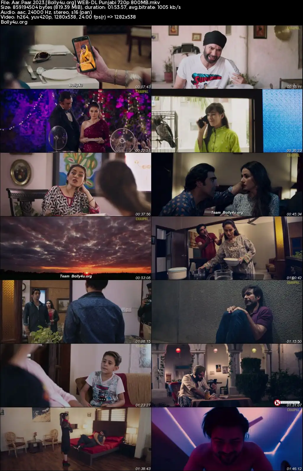 Aar Paar 2023 WEB-DL Punjabi Full Movie Download 1080p  720p  480p