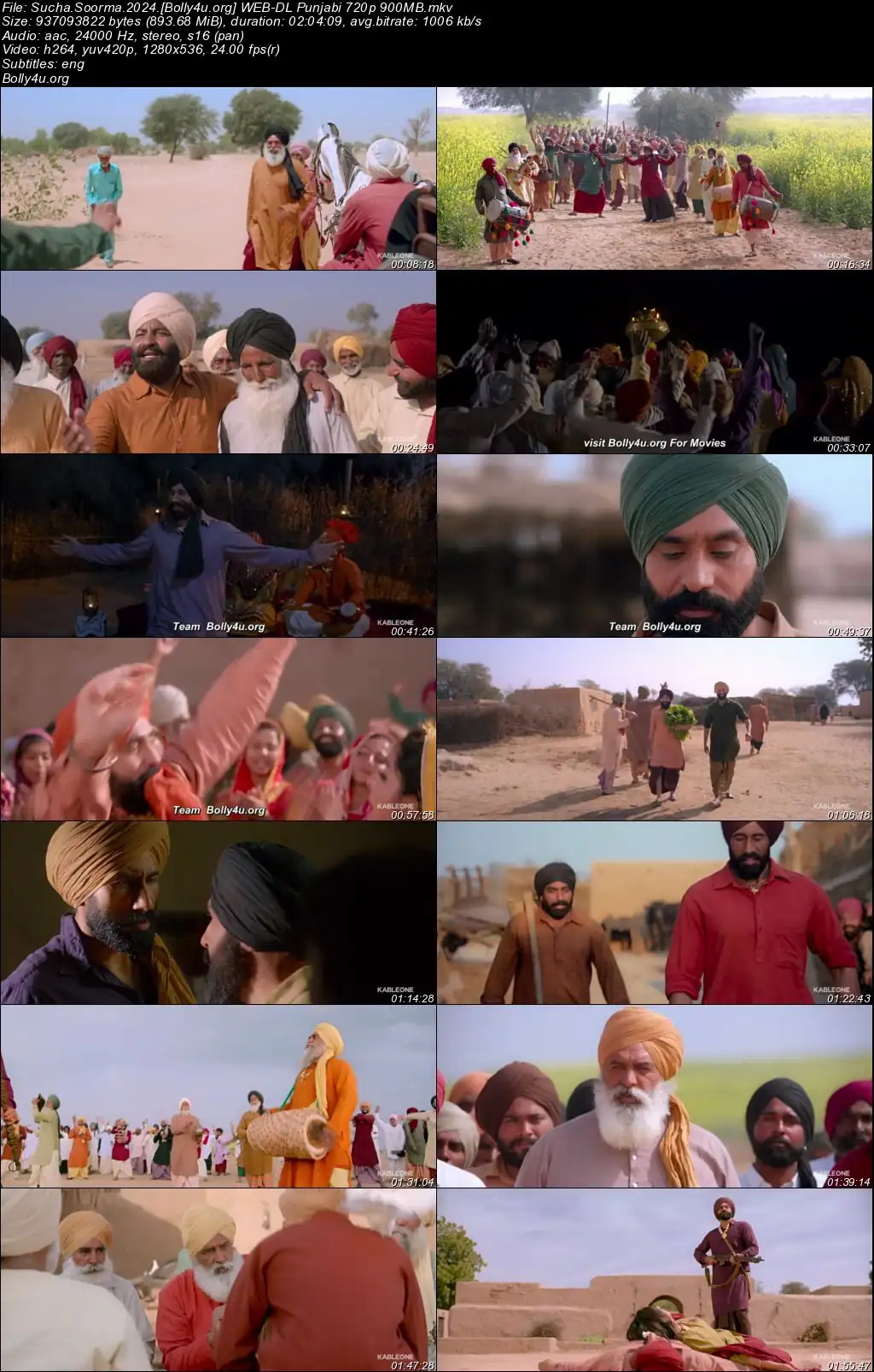 Sucha Soorma 2024 WEB-DL Punjabi Full Movie Download 1080p  720p  480p