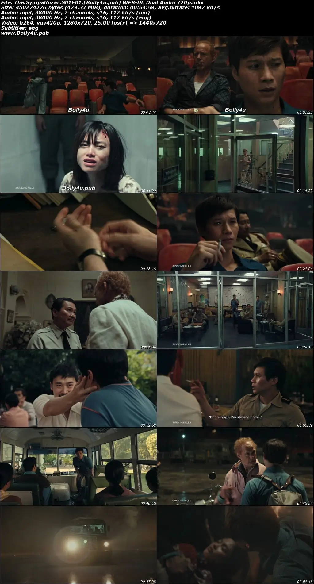 The Sympathizer 2025 WEB-DL Hindi Dual Audio ORG S01 Complete Download 720p  480p